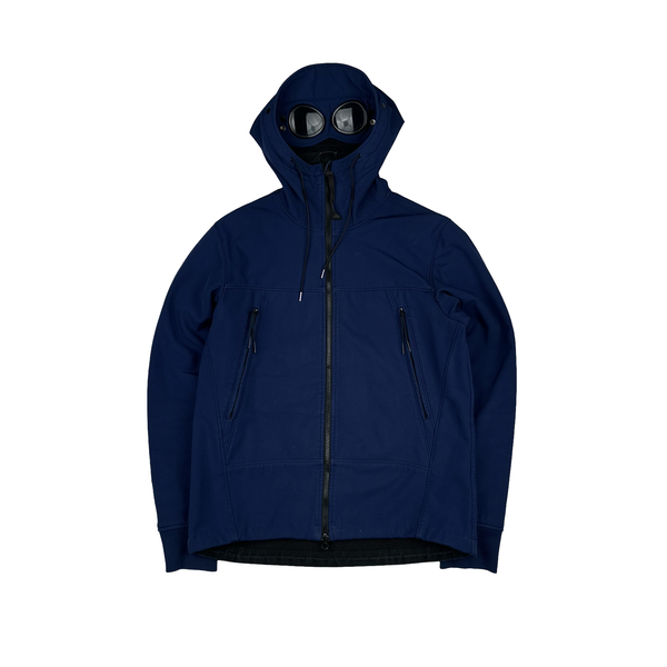 CP Company Deep Blue Soft Shell Goggle Jacket Large – Mat's Island