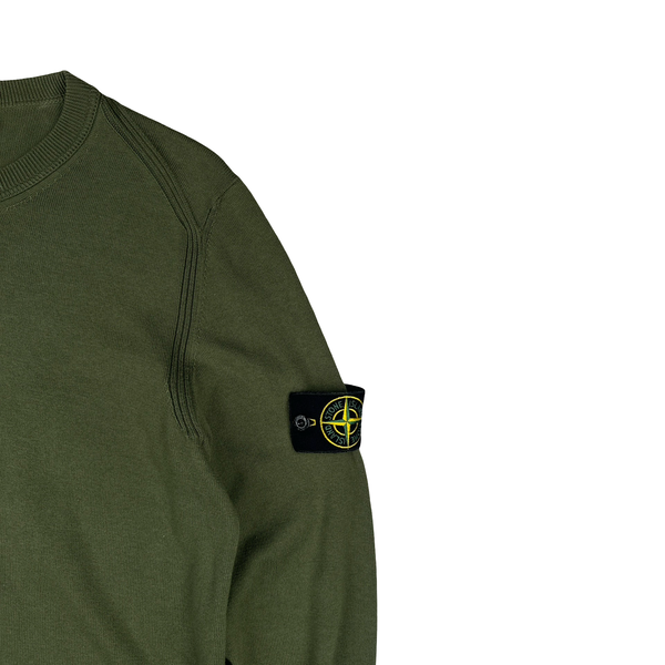 Stone Island 2020 Green Crewneck Knit - Medium