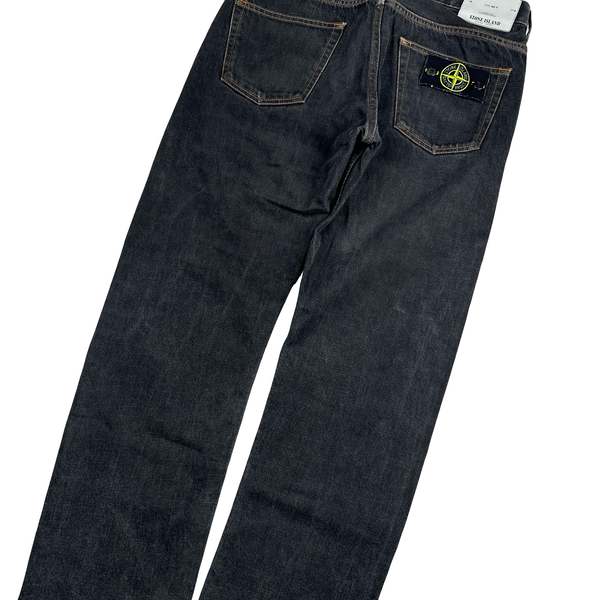 Stone Island 2012 Black RE T Relaxed Jeans - Small