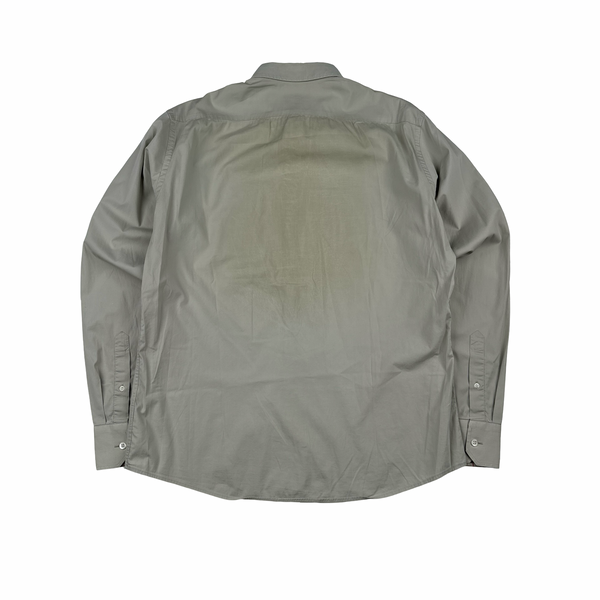 Burberry Grey Button Up Shirt - Large