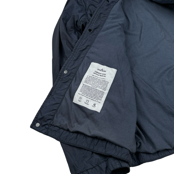 Stone Island 2016 Blue Garment Dyed Crinkle NY Jacket - XL