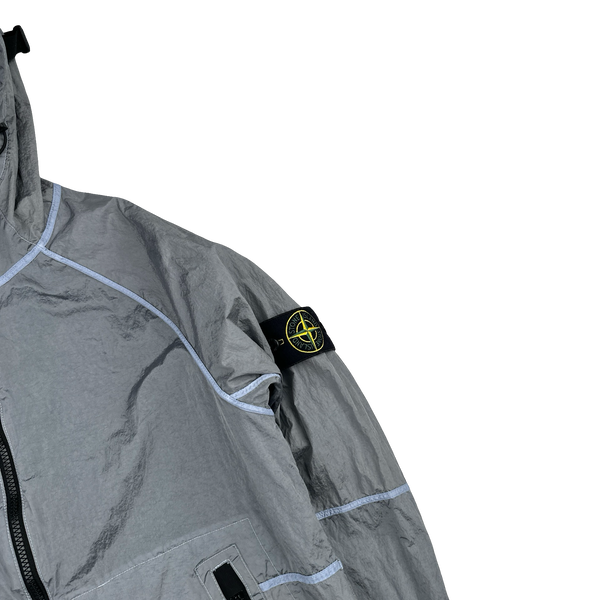 Stone Island 2024 Nylon Metal Watro-TC Regenerated Nylon Econyl Jacket - Small