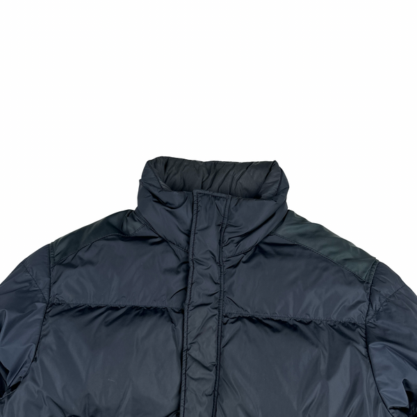 Prada Navy Nylon Padded Puffer Jacket - Large