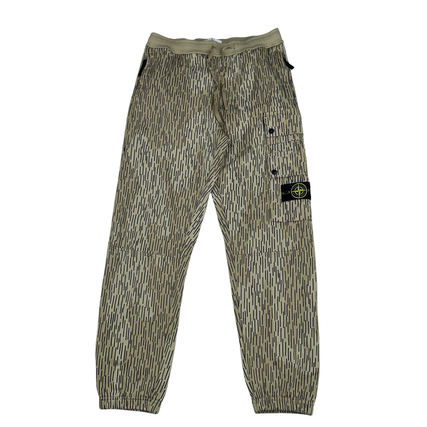 Stone Island 2021 Rain Camo Reflective Cargo Joggers - 32"