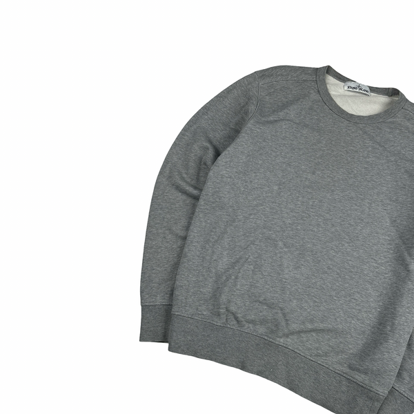 Stone Island 2019 Grey Crewneck Sweatshirt - Medium