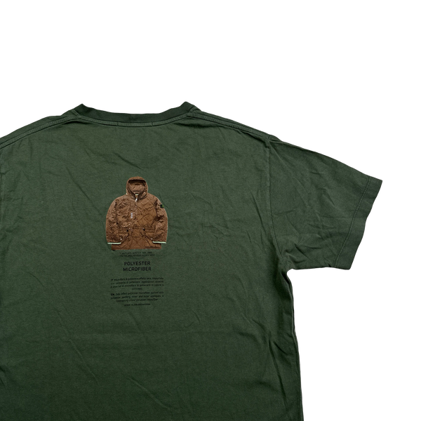 Stone Island 2021 Polyester Microfiber Archivo Short Sleeve T Shirt - Large
