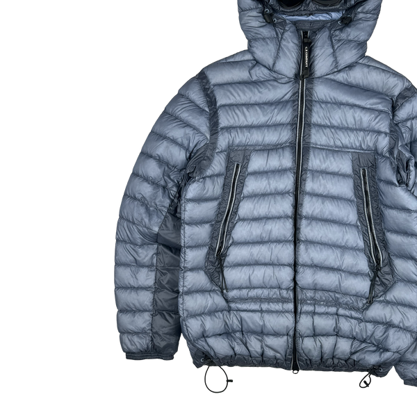 CP Company Indigo Blue DD Shell Goggle Jacket - Large