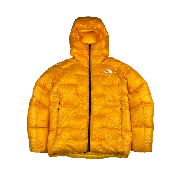 North Face Yellow Summit Series 800 Pro Cloud Down Puffer Jacket - Medium