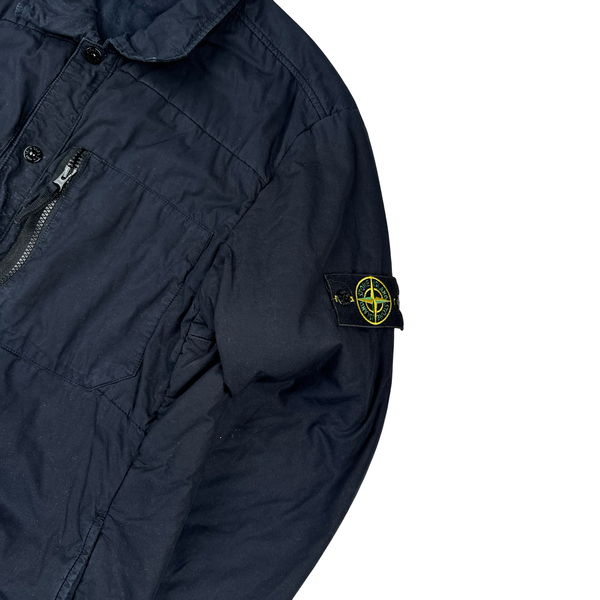 Stone Island 2016 Navy Quilted Cotton Jacket - Large