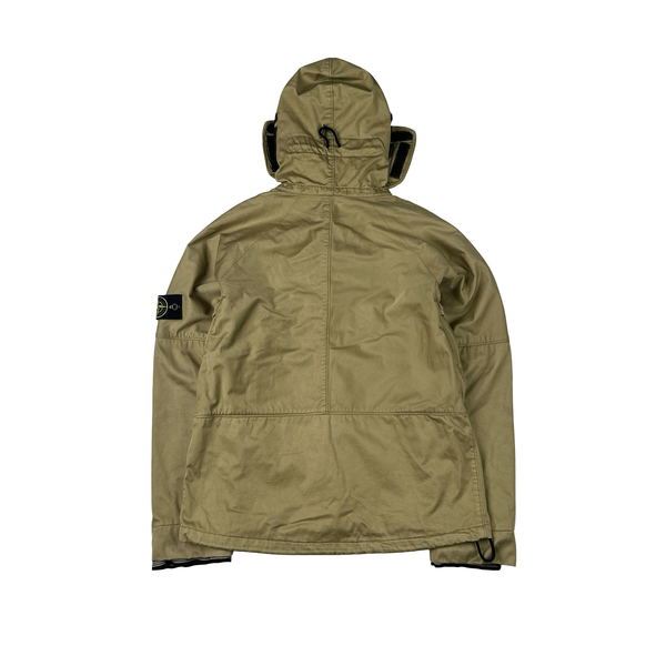Stone Island 2004 Beige Raso Floccato Riot Mask Sniper Jacket - Medium