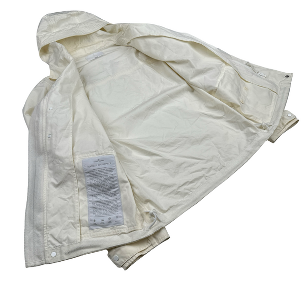 Stone Island 2012 Beige Ghost Ventile Jacket - Small