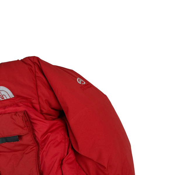 North Face Red Summit Series 700 Down Hooded Puffer Jacket - Medium