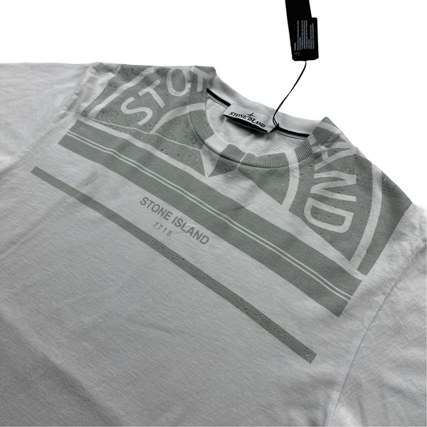 Stone Island 2022 Graphic Print T Shirt - Medium