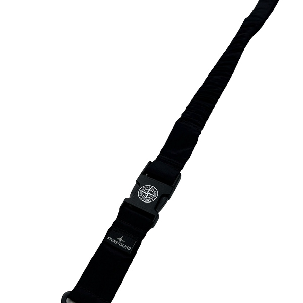 Stone Island Black Econyl Lanyard