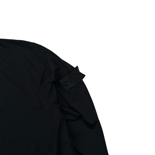 Stone Island 2020 Shadow Project Black Light Nylon R Pullover - Large