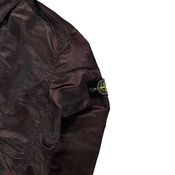 Stone Island 2016 Dark Red Weft Overshirt - XL