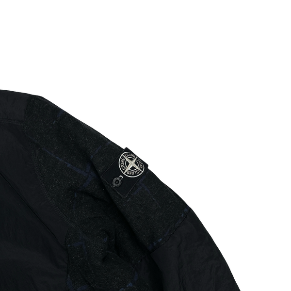 Stone Island 2016 House Check Dormeuil Cloth Nylon Metal Primaloft Bomber Jacket - Large