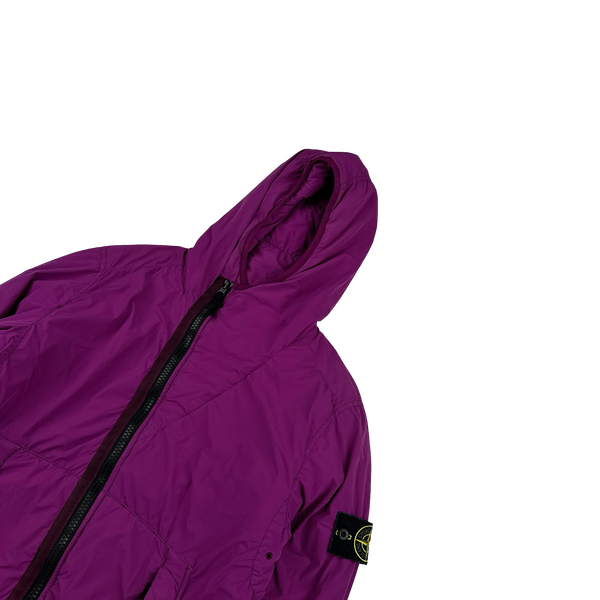 Stone Island 2019 Purple Comfort Tech Composite Jacket - Small