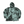 Load image into Gallery viewer, Stone Island 2024 Blue Organic Camouflage Pullover Hoodie - XL
