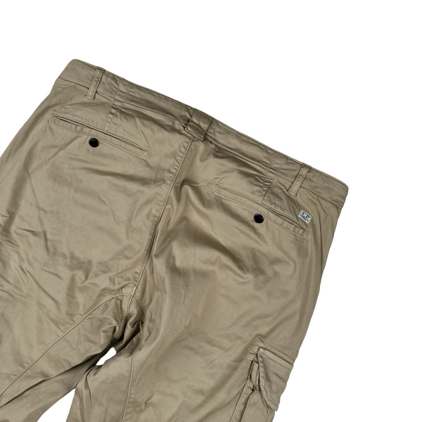 CP Company Tan Ergonomic Fit Cargo Trousers - XL