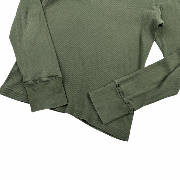 Stone Island Green Stellina Knit Cotton Crewneck Jumper - Small