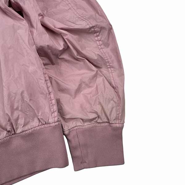 Stone Island 2017 Pink Garment Dyed Crinkle Reps Jacket - Medium