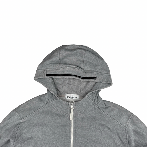 Stone Island 2013 Grey Zip Up Hoodie - XXL