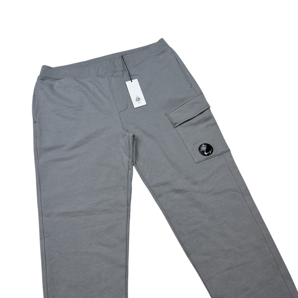 CP Company Stone Grey Lens Viewer Joggers - Large, XL , 3XL