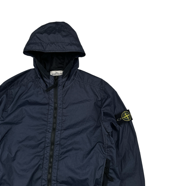 Stone Island 2017 Navy Membrana 3L TC Rain Jacket - Medium