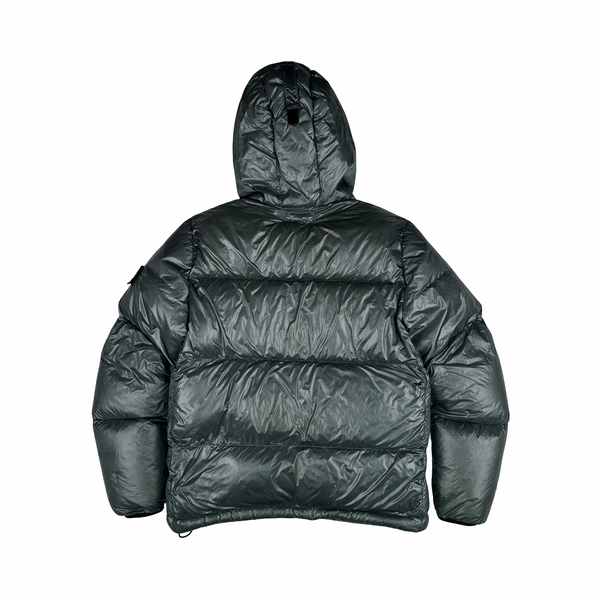Stone Island 2017 Steel Grey  Pertex Quantum Y Down Puffer Jacket - Medium