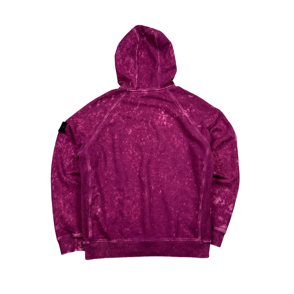 Stone Island 2021 Pink Camo OVD Pullover Hoodie - Medium