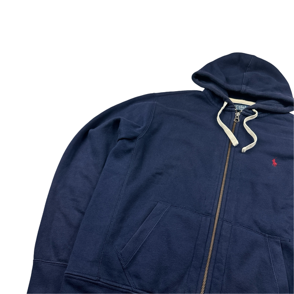 Ralph Lauren Navy Zipped Hoodie Tracksuit Set