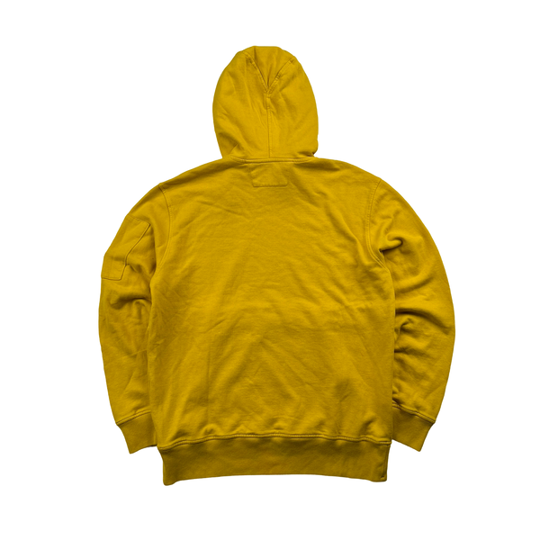 CP Company Yellow Lens Viewer High Collar Hoodie - Large