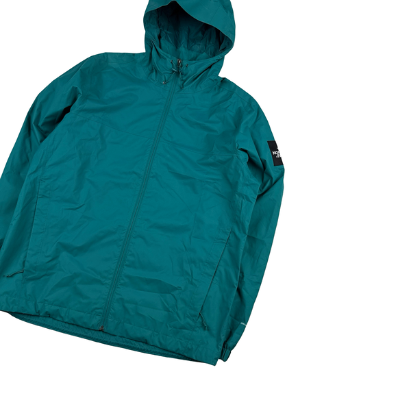 North Face Turquoise Dryvent Waterproof Jacket - Large