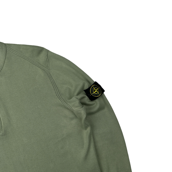 Stone Island 2019 Sage Green Pullover Knit - XXL