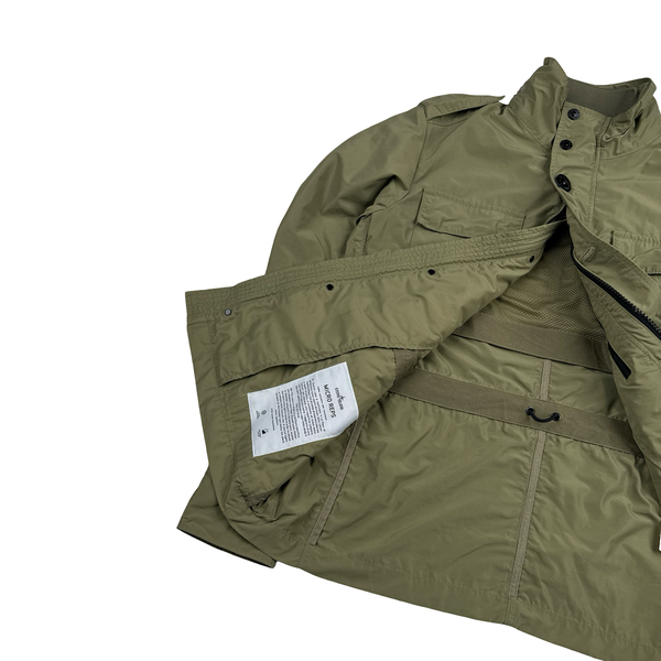 Stone Island 2014 Green Micro Reps Field Jacket - Medium