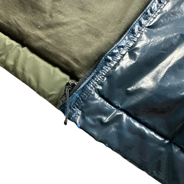 Stone Island 2009 Blue Colour Changing Ice Jacket - XL