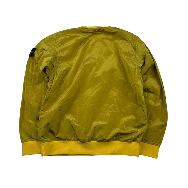 Stone Island 2017 Yellow Nylon Metal Pullover Jumper - Small