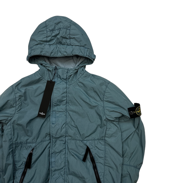 Stone Island 2019 Blue Crinkle Juniors Jacket - Age 10