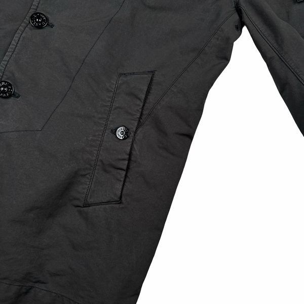Stone Island 2015 David TC Brown Trench Coat - Small