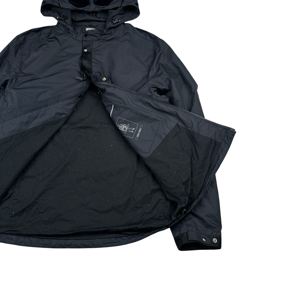 CP Company Black Micro M Goggle Jacket - XL