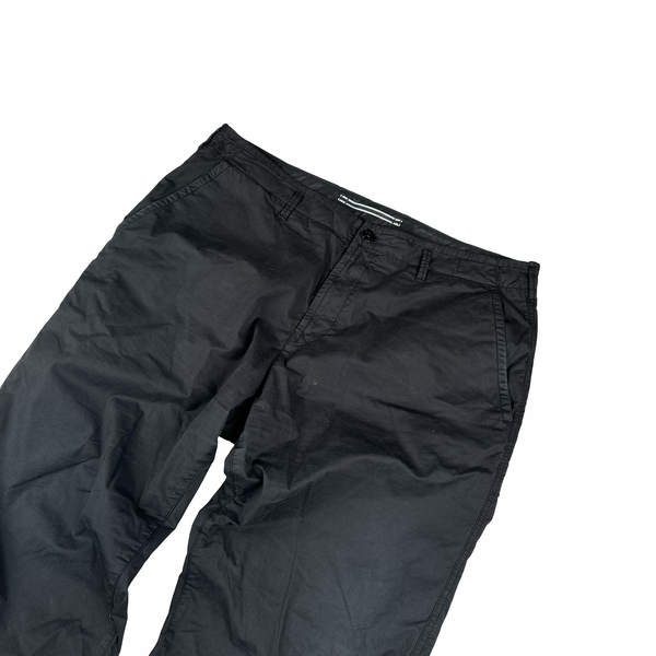Stone Island 2023 Black Regular Fit Trousers - 3XL