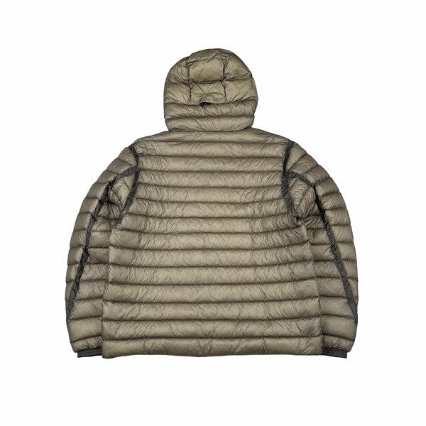 CP Company Beige DD Shell Goggle Jacket - XL