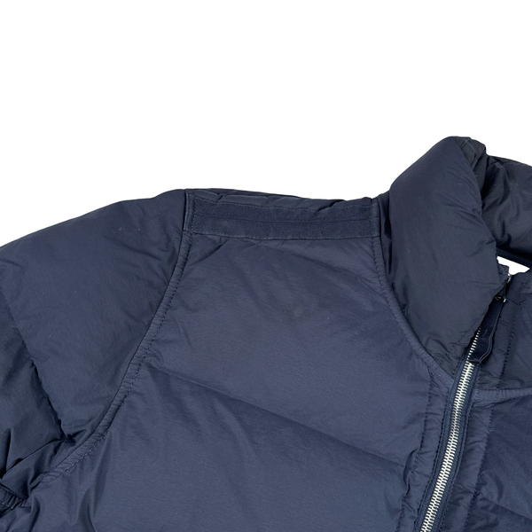 Stone Island 2023 Navy Seamless Tunnel Nylon Down TC Jacket - XL