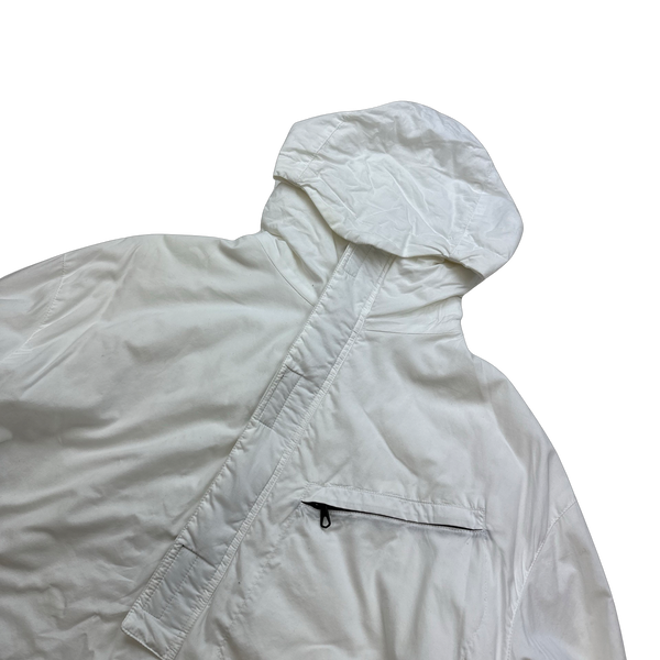 CP Company White Vintage Relax Collection Pullover Smock - Large