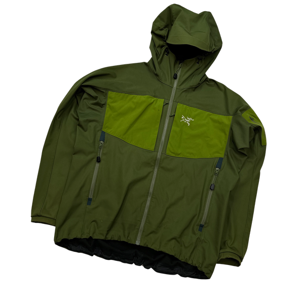 Arcteryx Green Softshell Jacket - XL