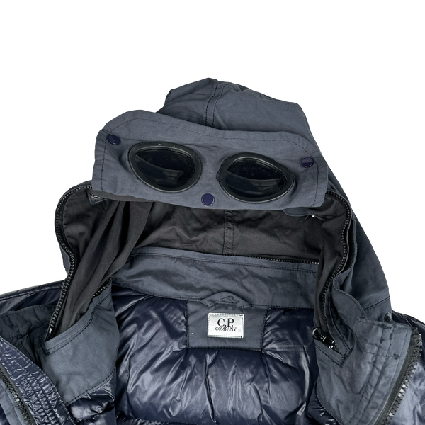 CP Company Navy DD Shell Goggle Jacket - XL