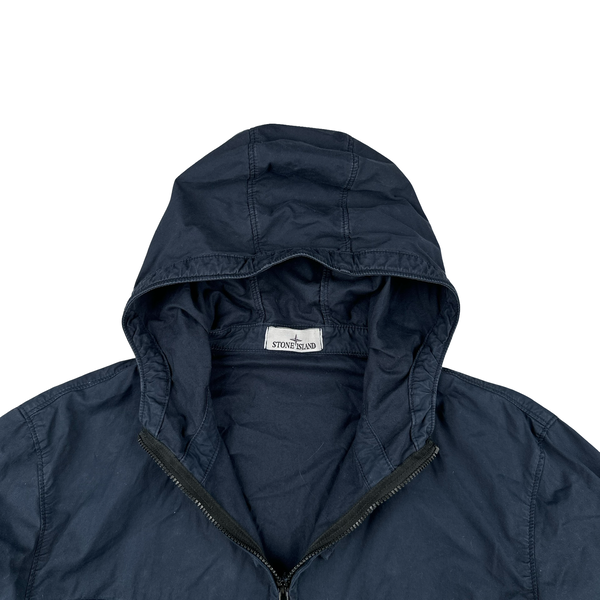 Stone Island 2024 Navy Supima Cotton Twill Stretch TC Jacket - XL