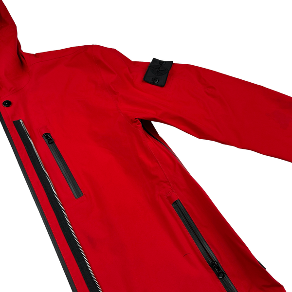 Stone Island 2020 Red Shadow Project Gore Tex Paclite Jacket - Medium