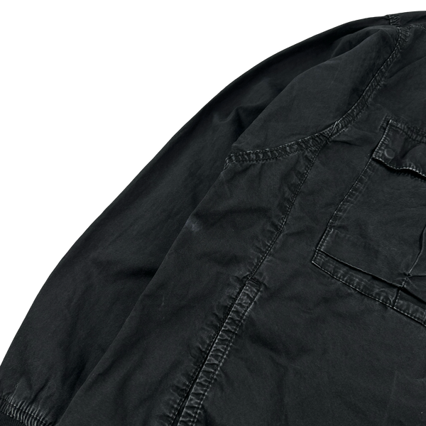 Stone Island 2020 Black Smock Pullover Overshirt - Medium